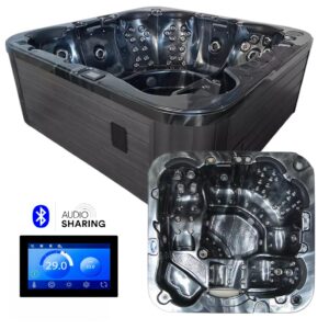 Spa ogrodowe Diva - 6 osobowa,  grafit