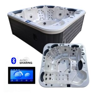 Spa ogrodowe Diva - 6 osobowa, biała perła