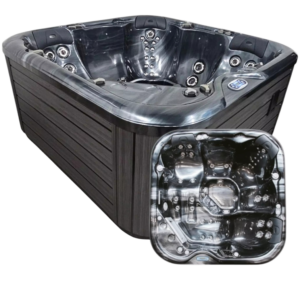 Spa ogrodowe Majorka - 5 osobowe,  grafit